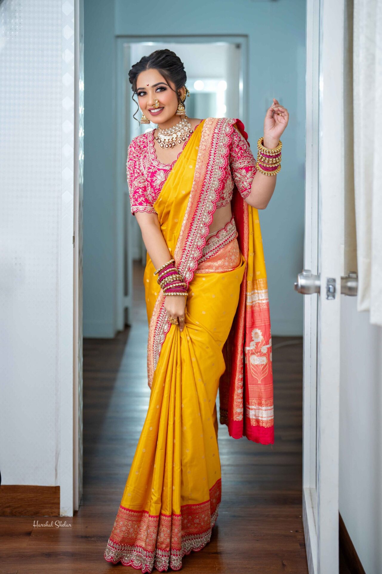 Sapphire Blue Bridal Kanjivaram